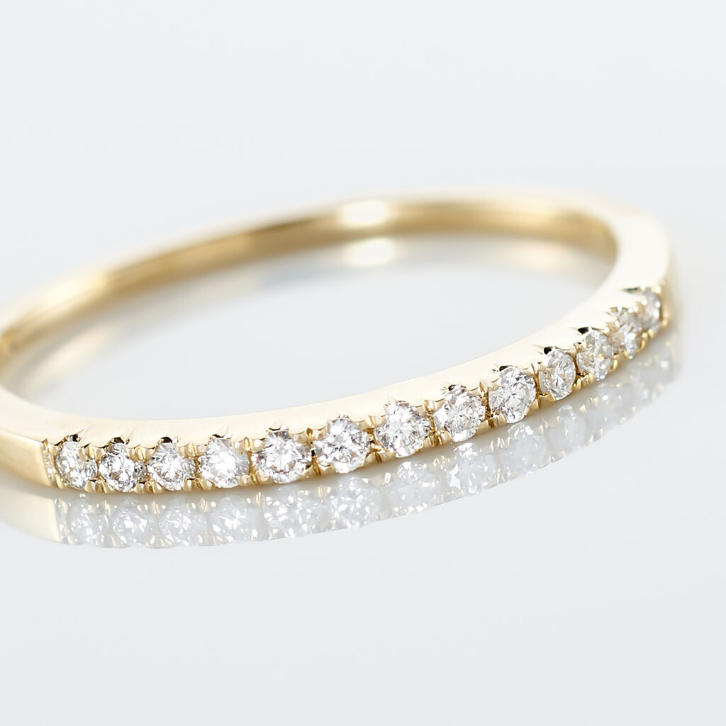 Alliance Pristina Or Jaune Diamant