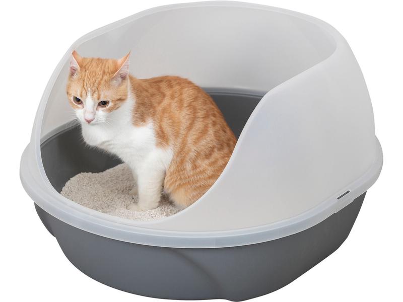 Trixie Katzentoilette Simao, hoher Rand, 48 × 30 × 58 cm, G Katzentoilette