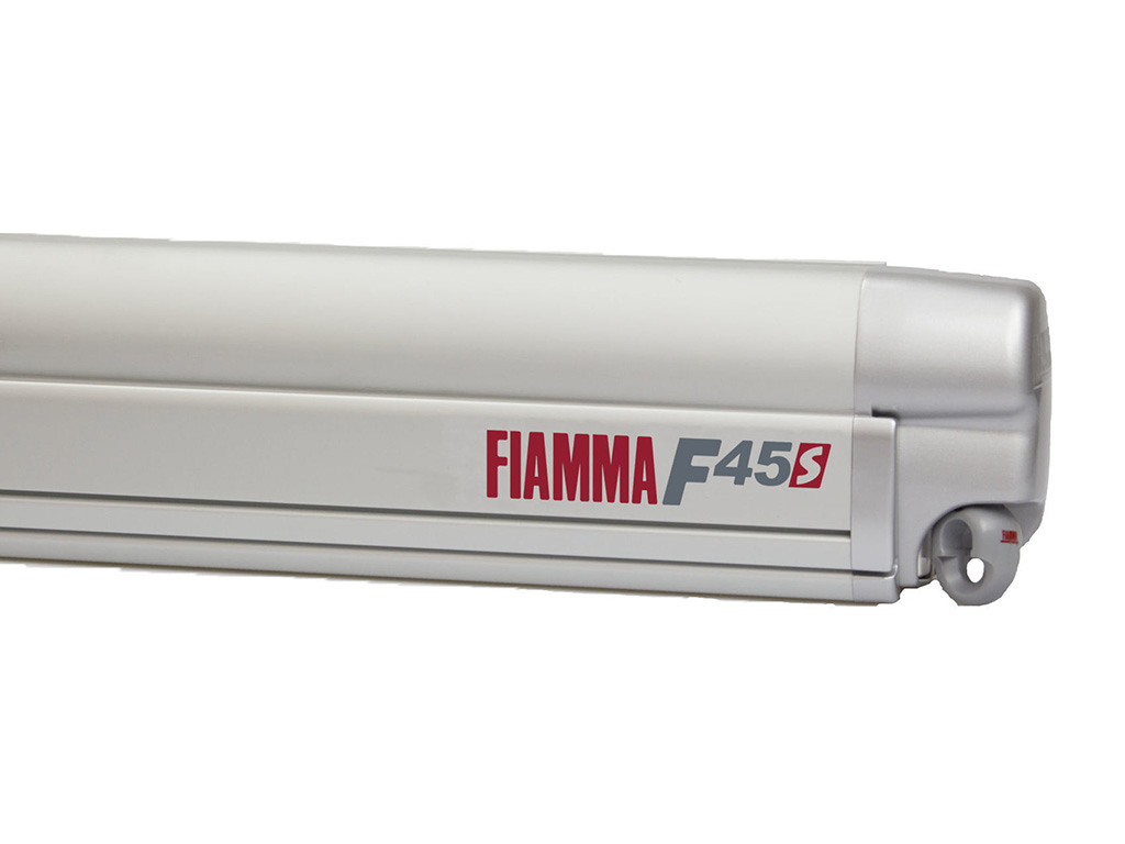 Fiamma F45s titanium 190 Royal Blue cassetteluifel