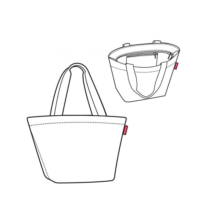 Sac shopping Shopper M 51 cm Mixed dots