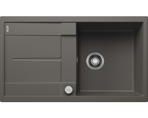 Blanco METRA 5 S spoelbak, 860 x 500 mm, vulkanisch grijs, 527292