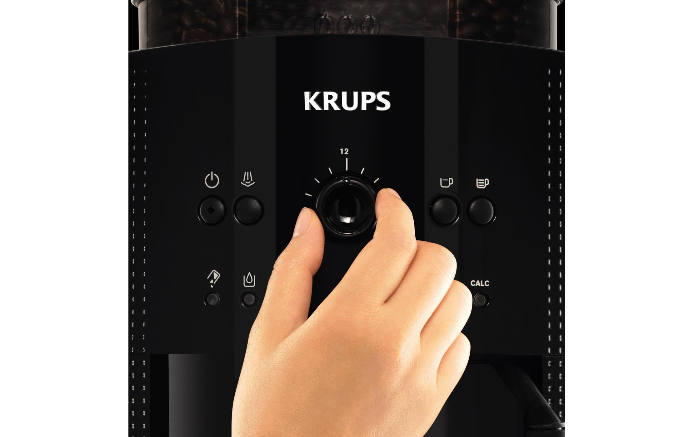 Kaffeevollautomat EA8108 Schwarz<br>Kompakte Kaffeemaschine