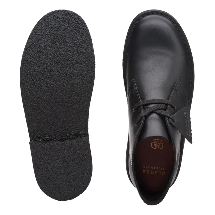 Clarks Bottines Lacets Desert Boot | Noir