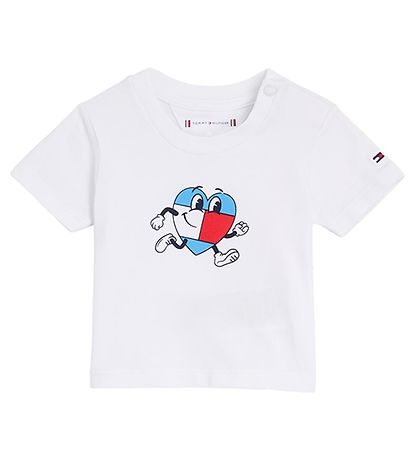Tommy Hilfiger Set - Kleid/T-Shirt/Bloomers - Jeansstreifen