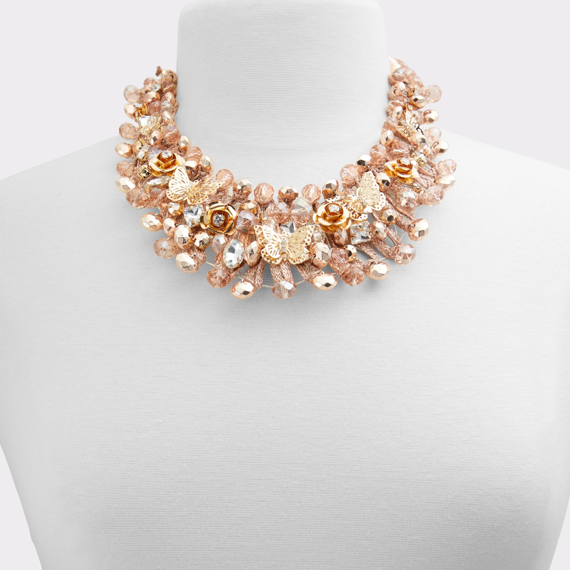 Arvanfly Light Pink Women Necklaces