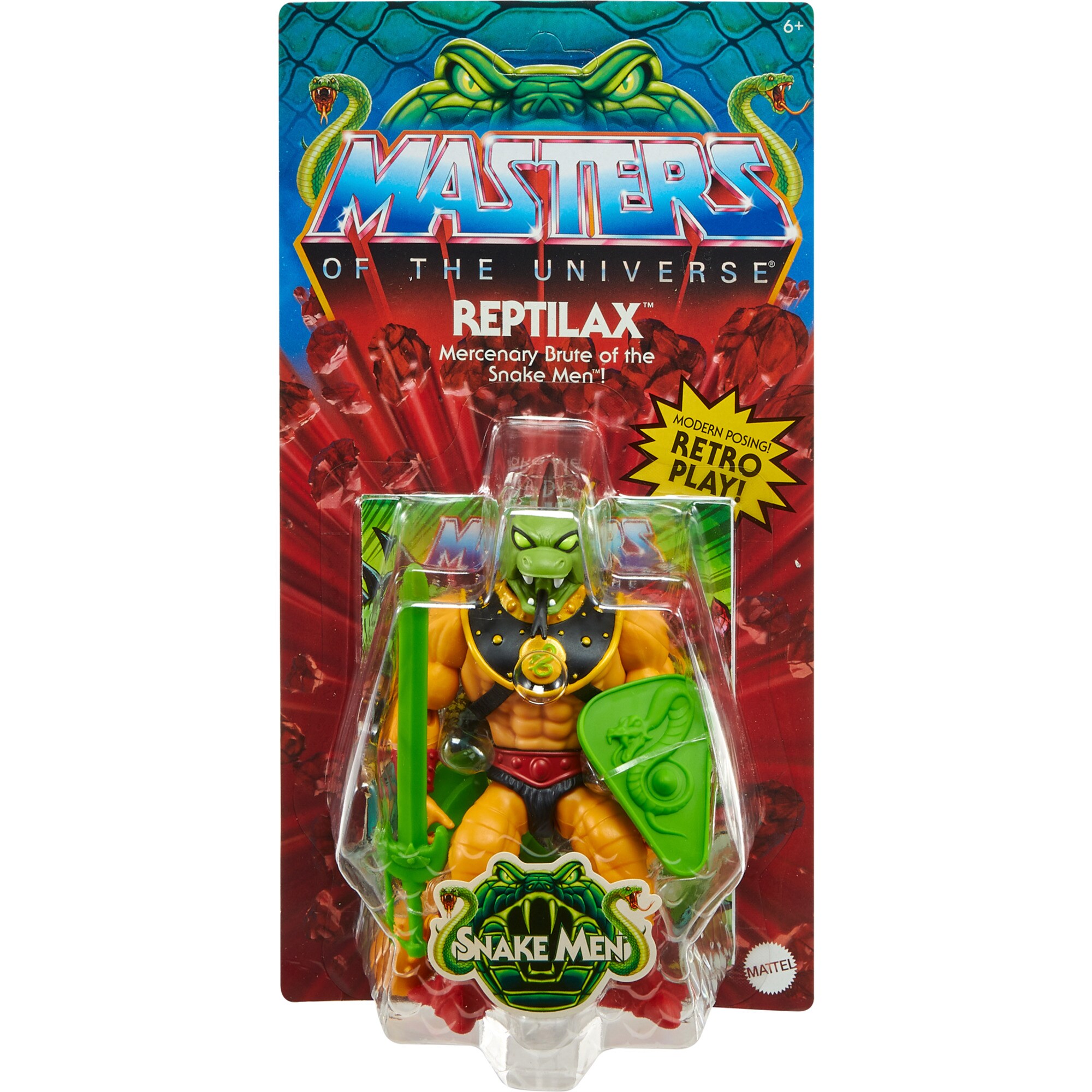Mattel Spielfigur Masters of the Universe Origins Reptilax
