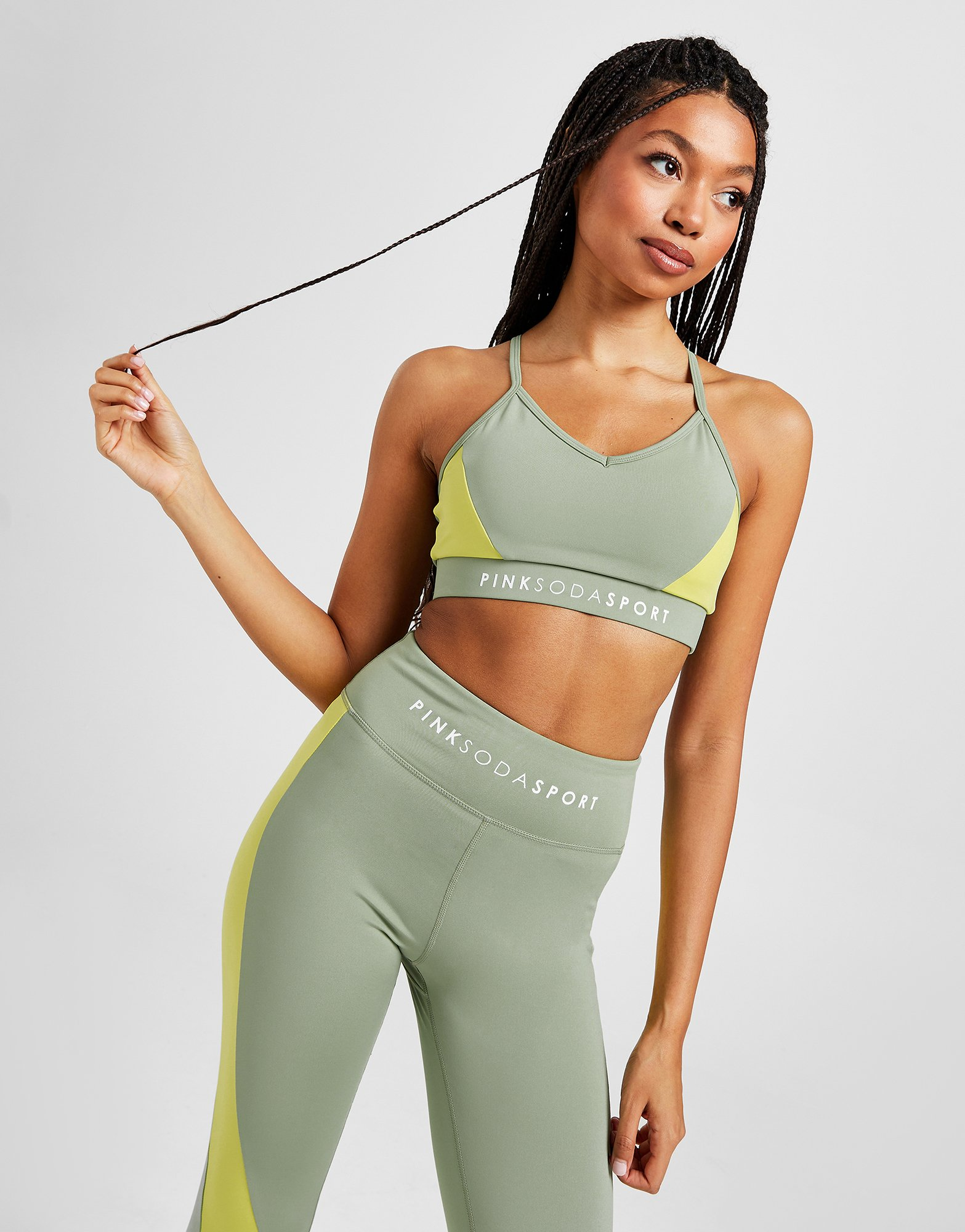 Pink Soda Sport Brassière Sport Jova Colour Block Femme