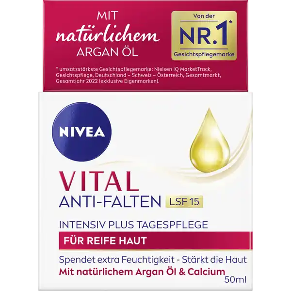 VITAL Anti-Falten Intensiv Plus Tagespflege LSF 15