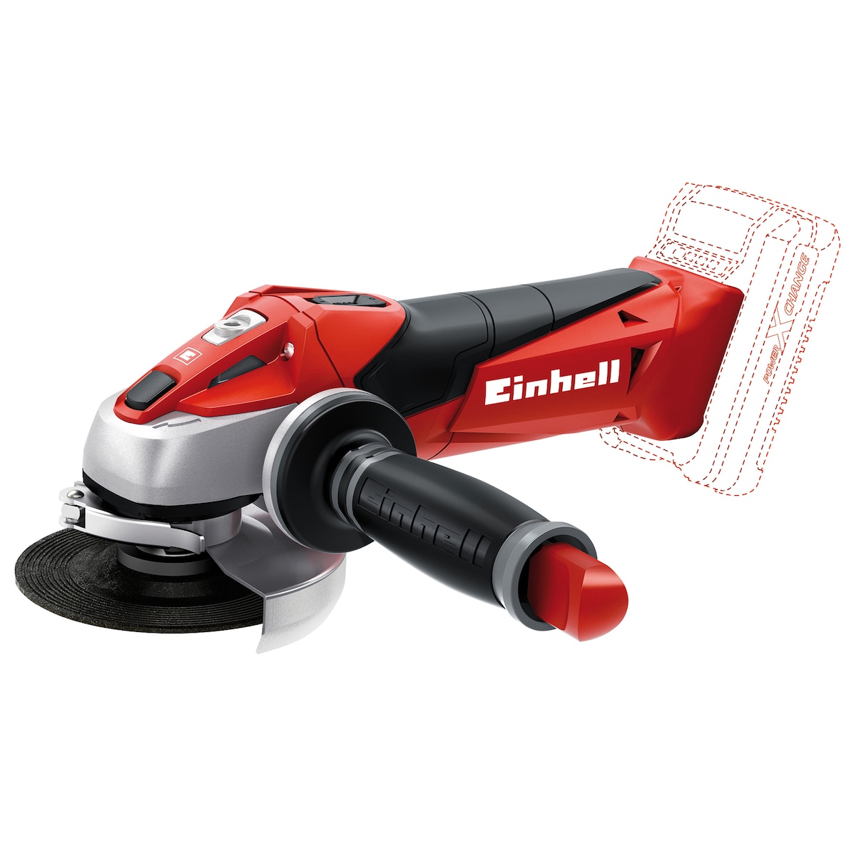 TE-AG 18/115 Li-Solo, Batteridrevet vinkelsliper