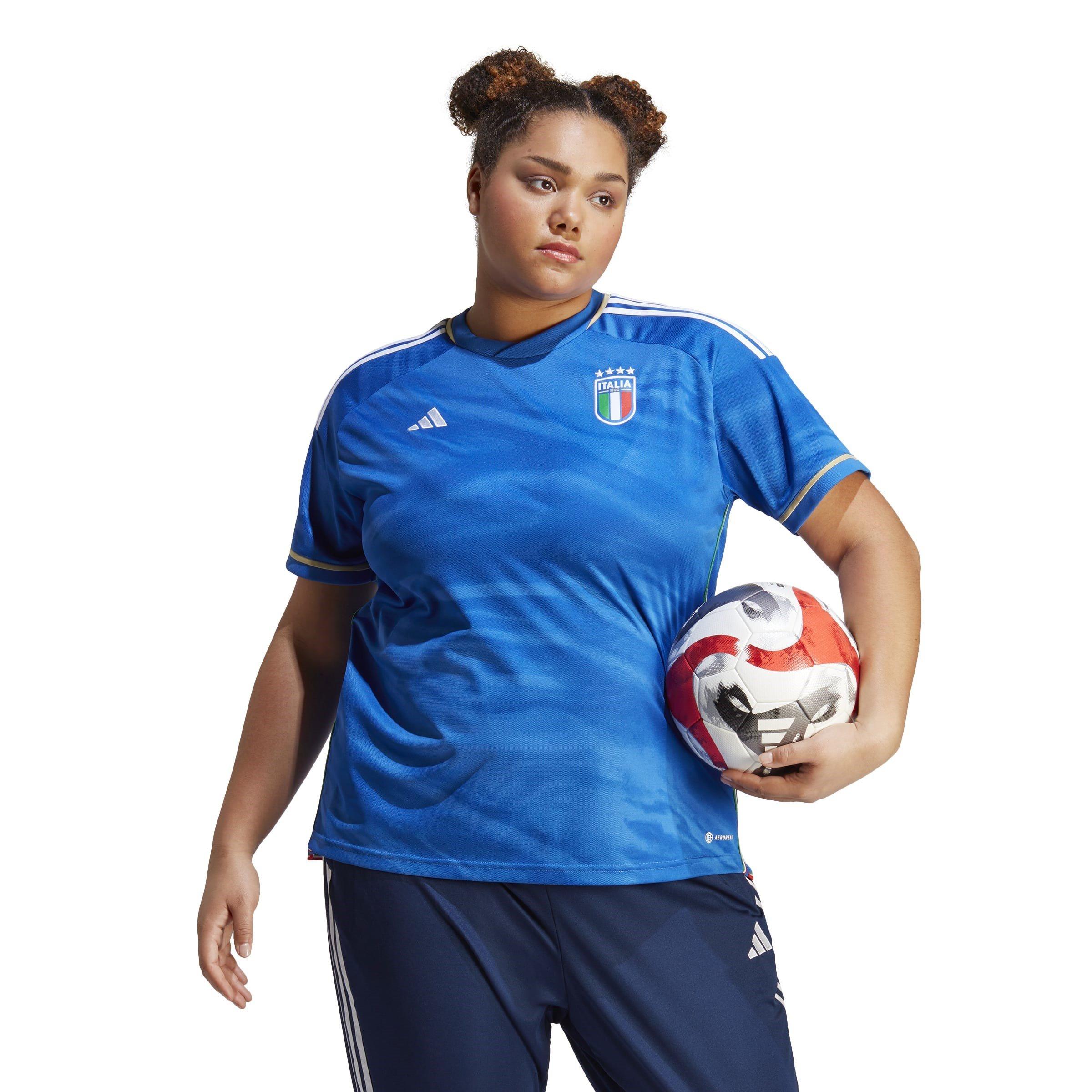 adidas Italy Home Shirt 2023 Womens Plus Size