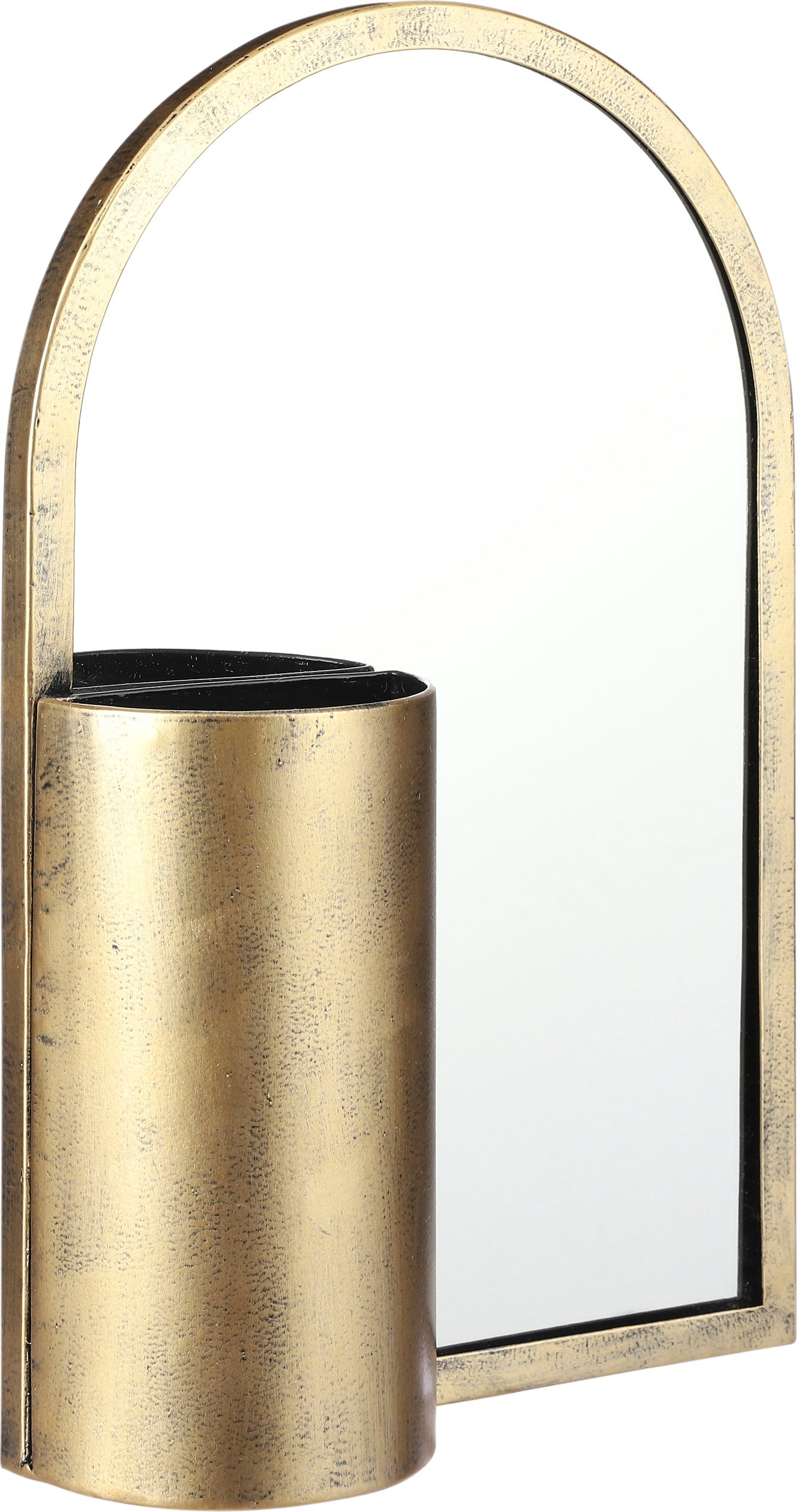 Mica Decorations spiegel Divan goud 21 x 5,5 x 30,5 cm