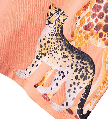 Name It T-shirt - NmmJaso - Papaya Punch m. Dyr