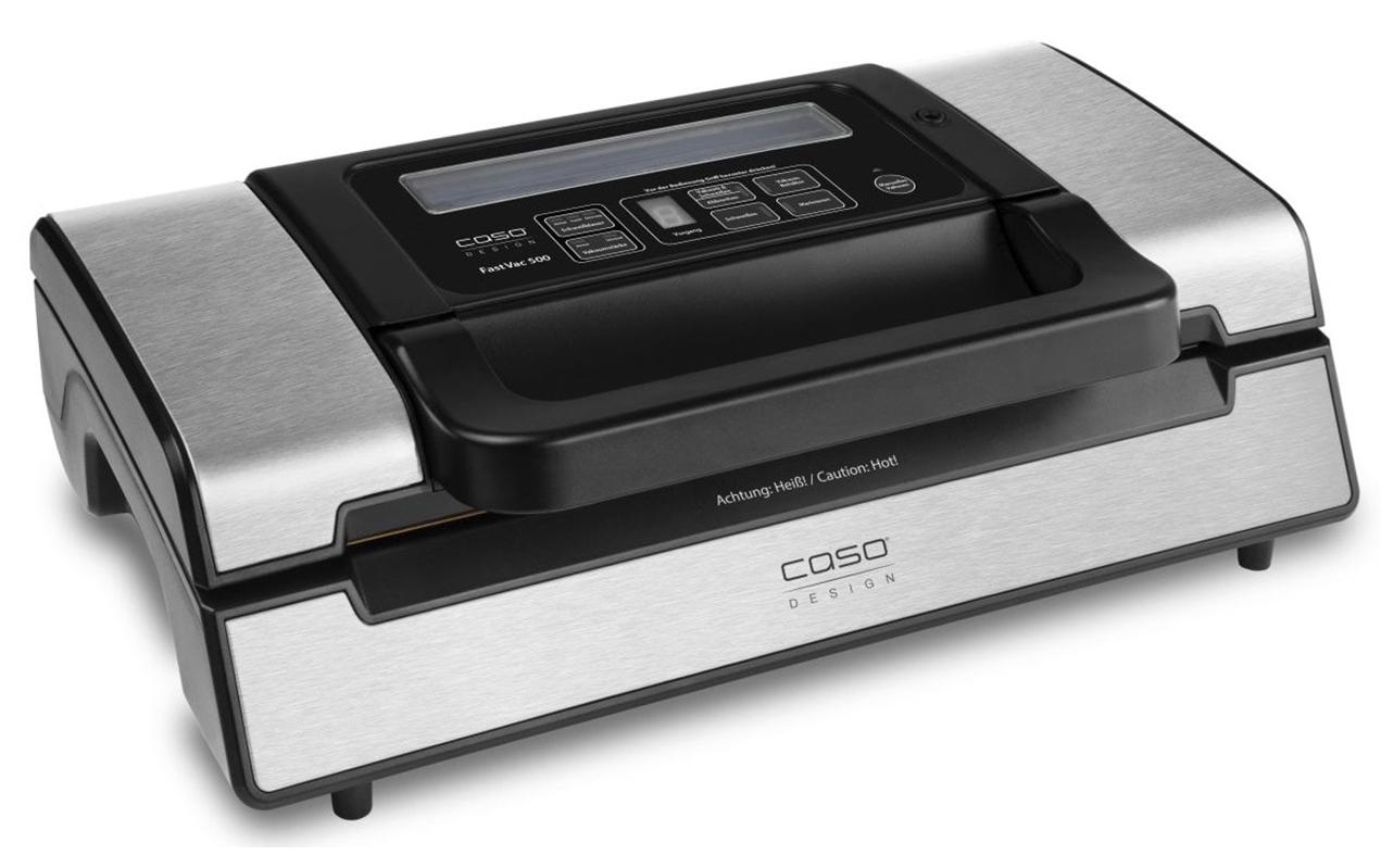 Vakuumiergerät VastVac 500 Silber/Schwarz<br>Edelstahl-Vakuumsystem zum Vakuumieren