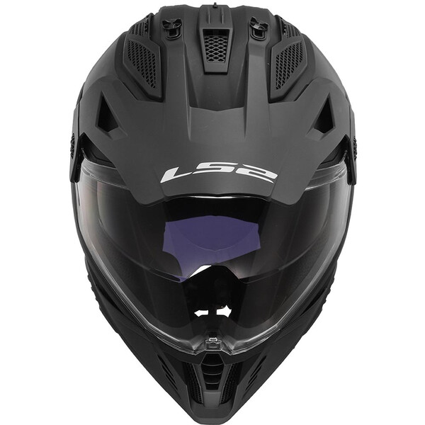 LS2 - Casque MX702 Pioneer II Solid Noir Mat