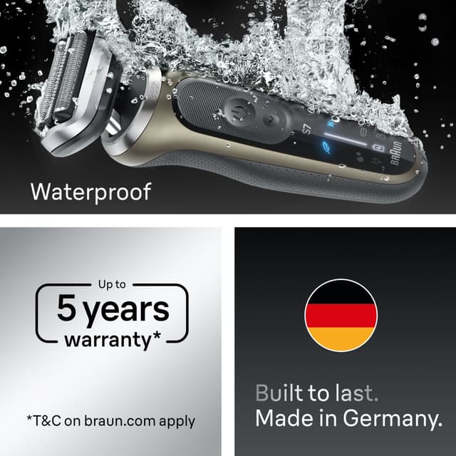 Braun Series 7 barbermaskine 72-C7200cc (guld)