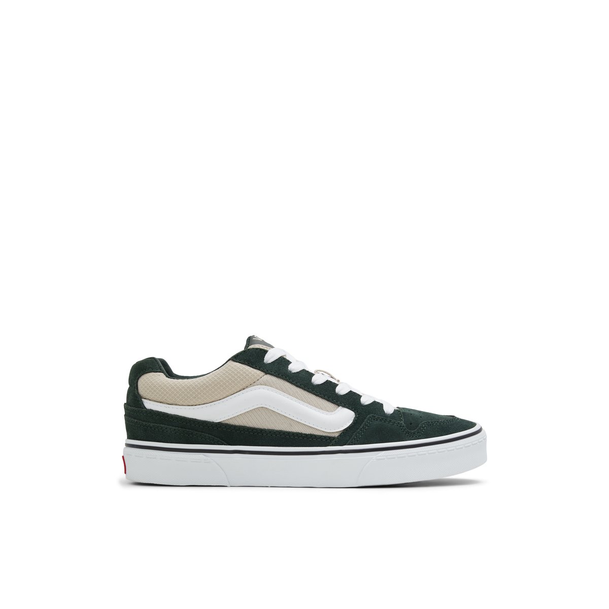 VANS-Caldrone-tb-Baskets de skate - Talon plat - Vert Foncé