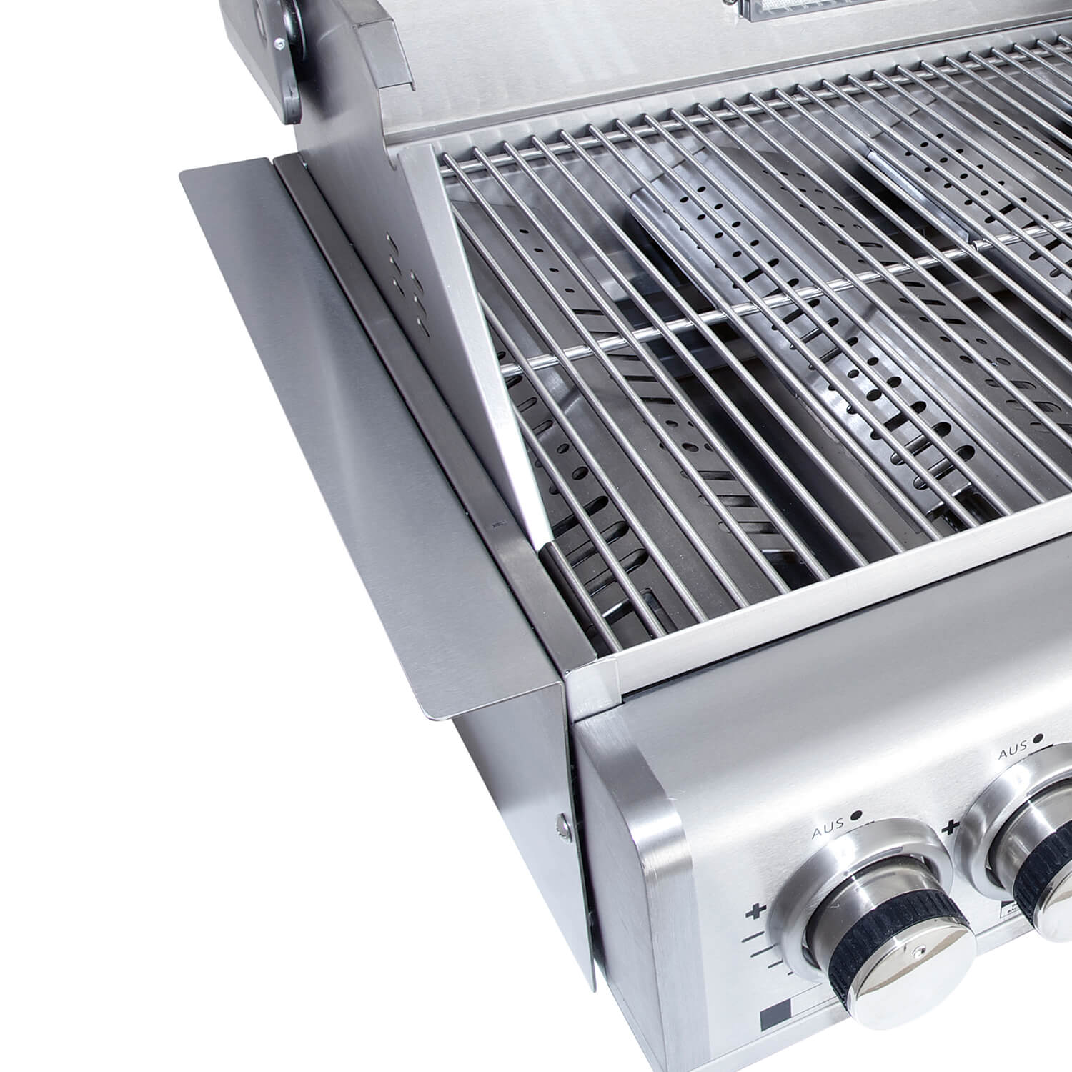 Hochwertiger Edelstahl Gas-Grill TOP LINE - ALL'GRILL CHEF M mit 3 Brennern, Backburner und Air System: Top-Einsteiger
