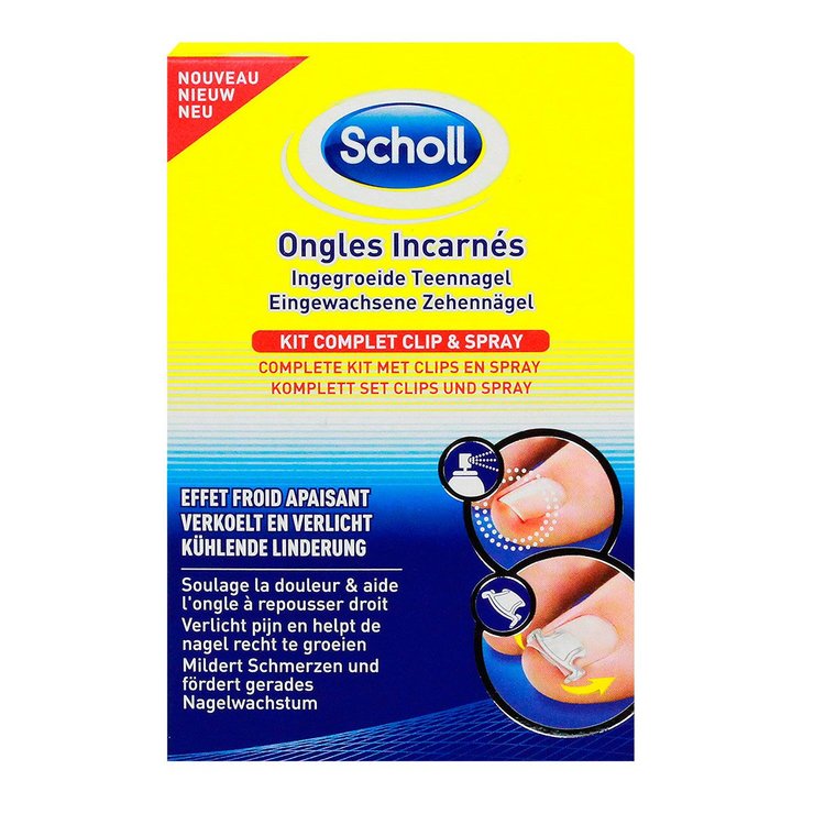 Kit clip & spray pour ongles incarnés