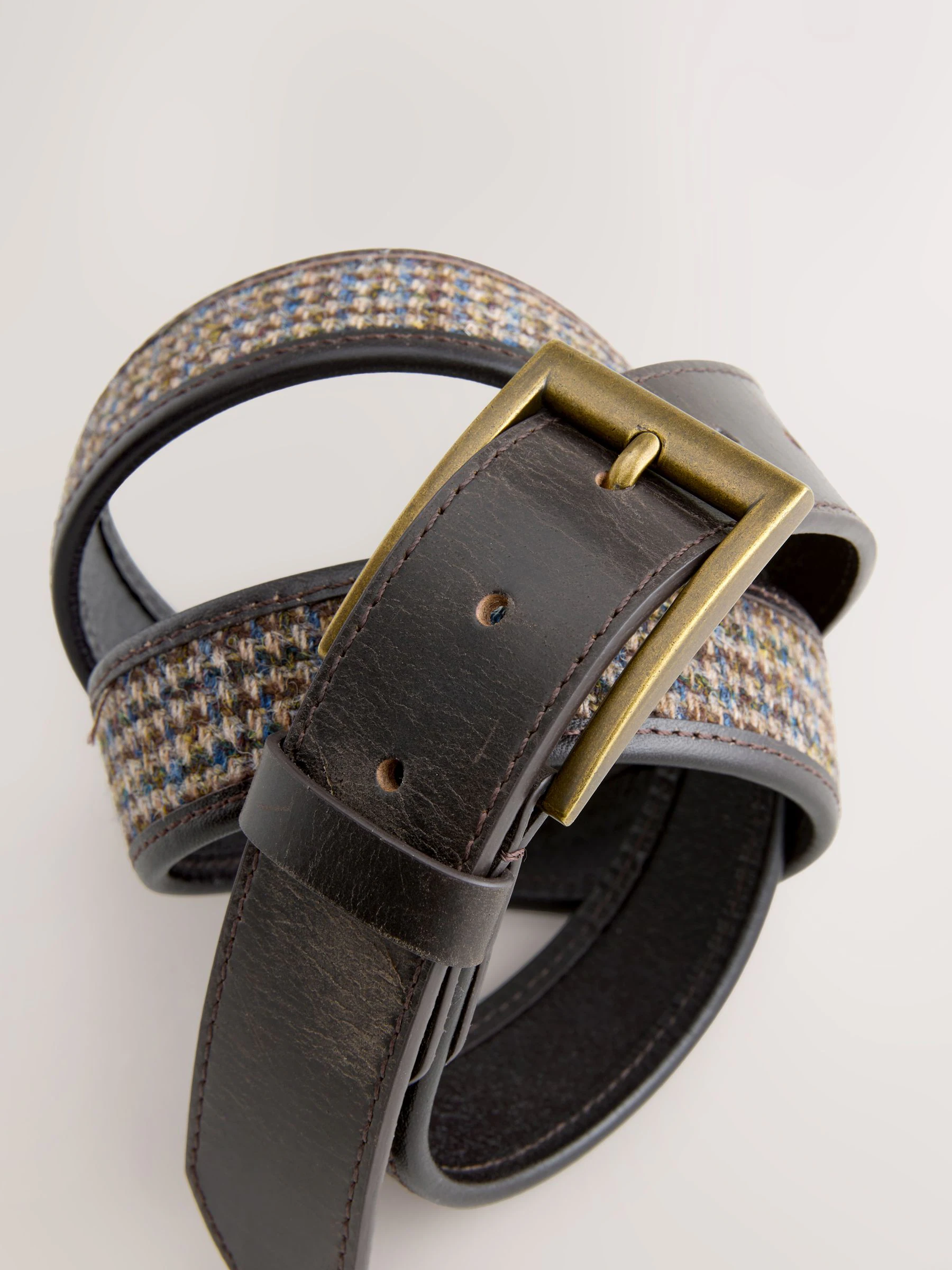 Bruin - Harris Tweed Leather Belt