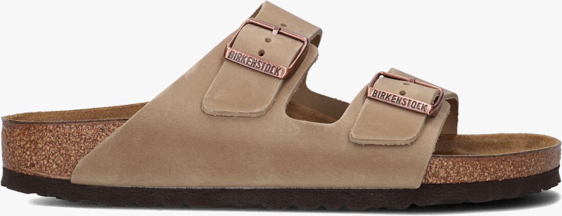 bruine birkenstock slippers arizona bs