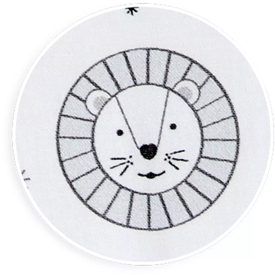 tiSsi® Sitzpolster Löwen grau