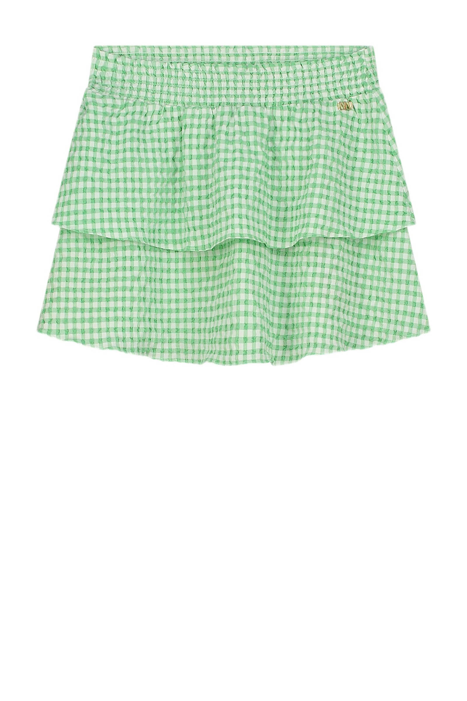 NIK&NIK geruite rok Lovi groen