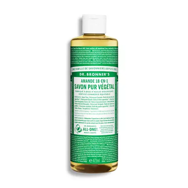 Sabonete Vegetal Puro de Amêndoas Dr. Bronner's 