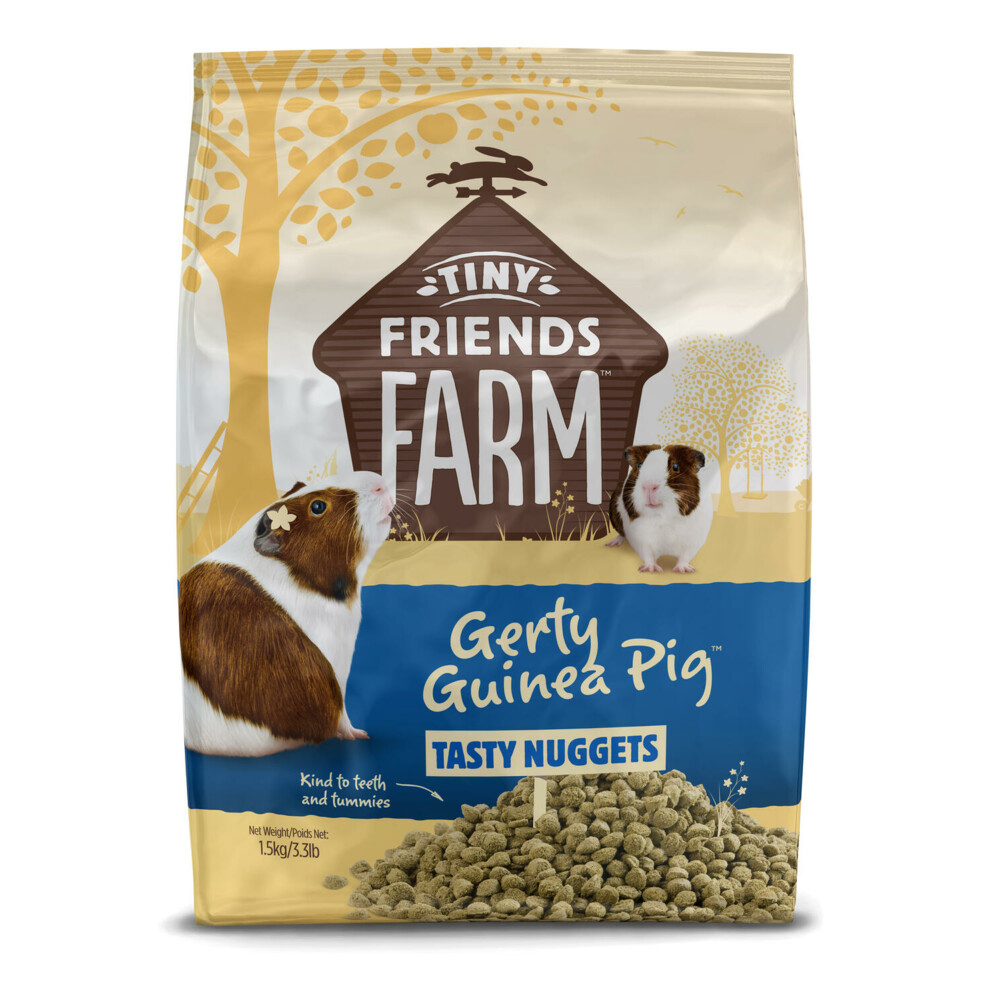 Tiny Friends Farm Gerty Guinea Pig Tasty Nuggets 1,5 kg