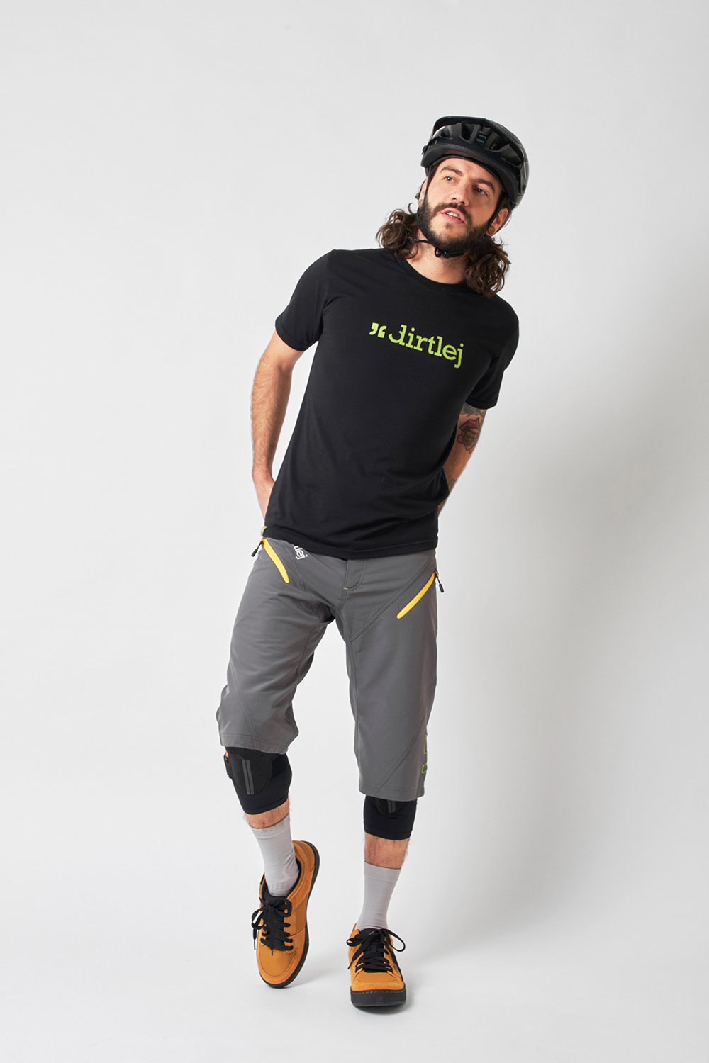 Dirtlej Trailscout Sommer MTB Shorts Grå