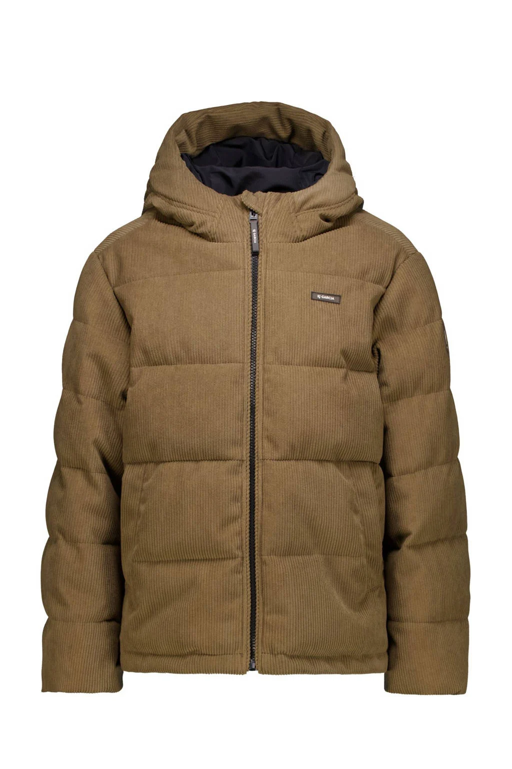 Garcia corduroy gewatteerde jas bruin