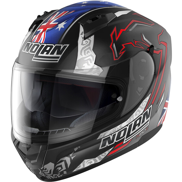 Nolan - Casque N60-6 Gemini Replica Casey Stoner 10th Anniversary Noir / Bleu / Rouge