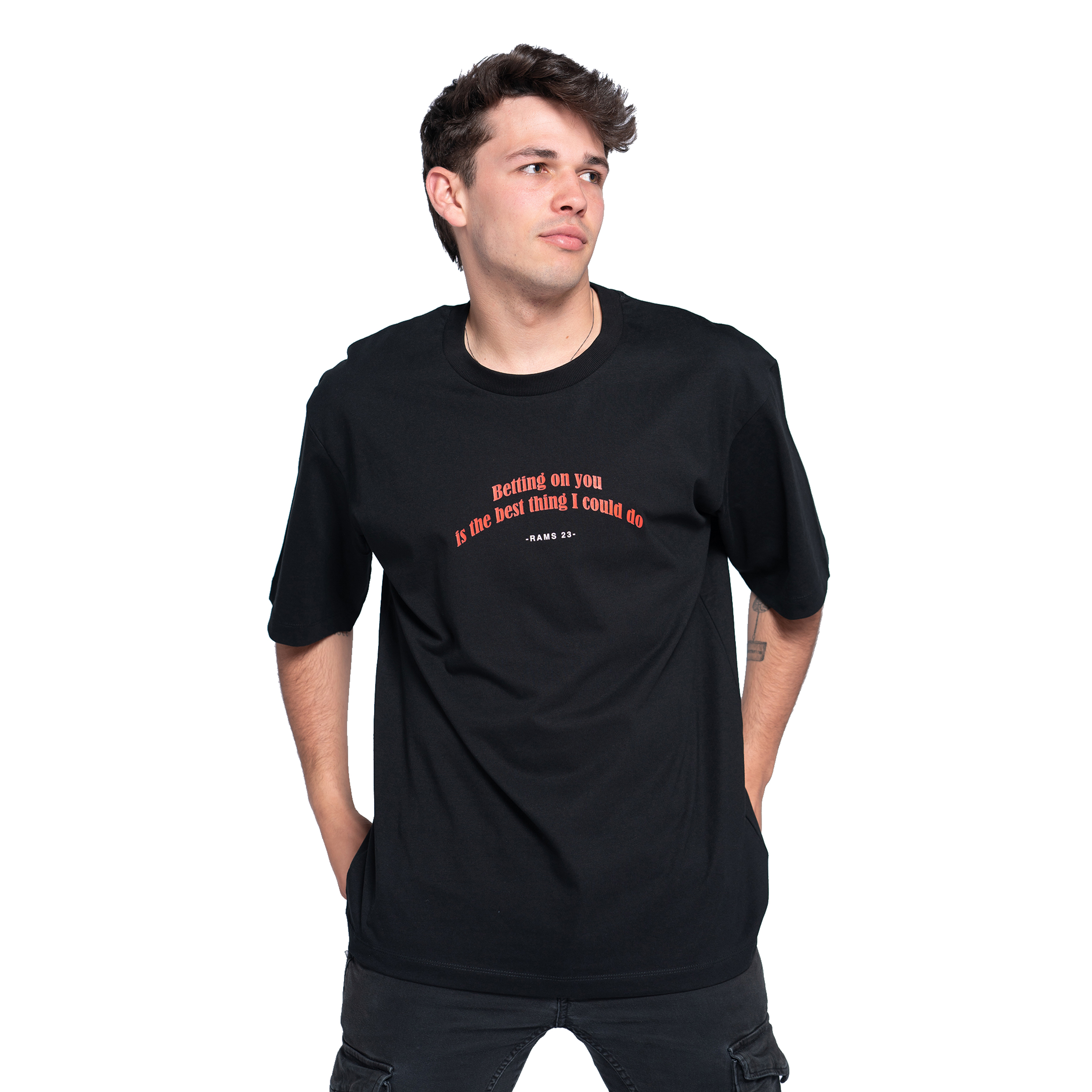 Camiseta Rams 23 Poker Oversize