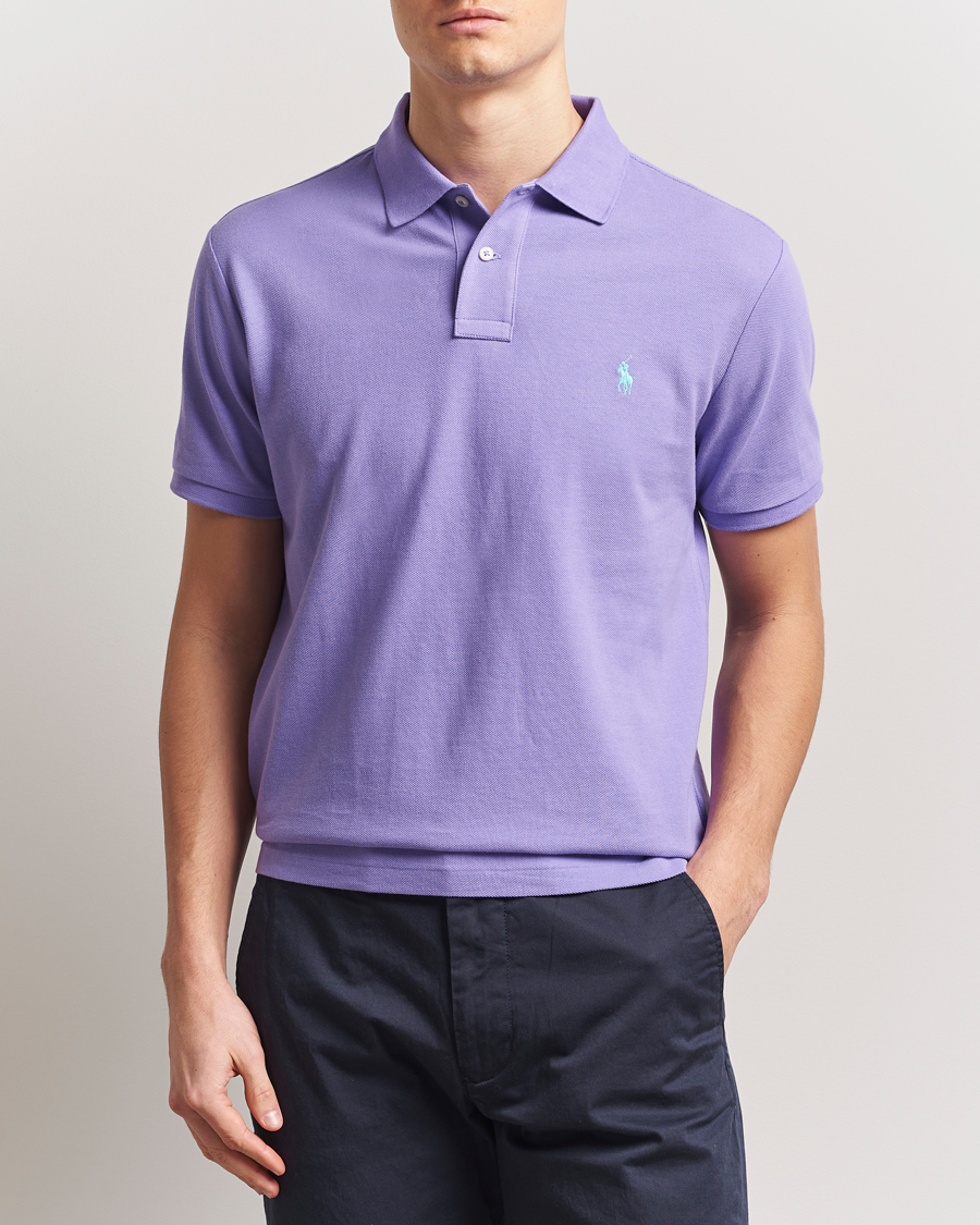 Polo Ralph Lauren Custom Slim Fit Polo Cactus Purple