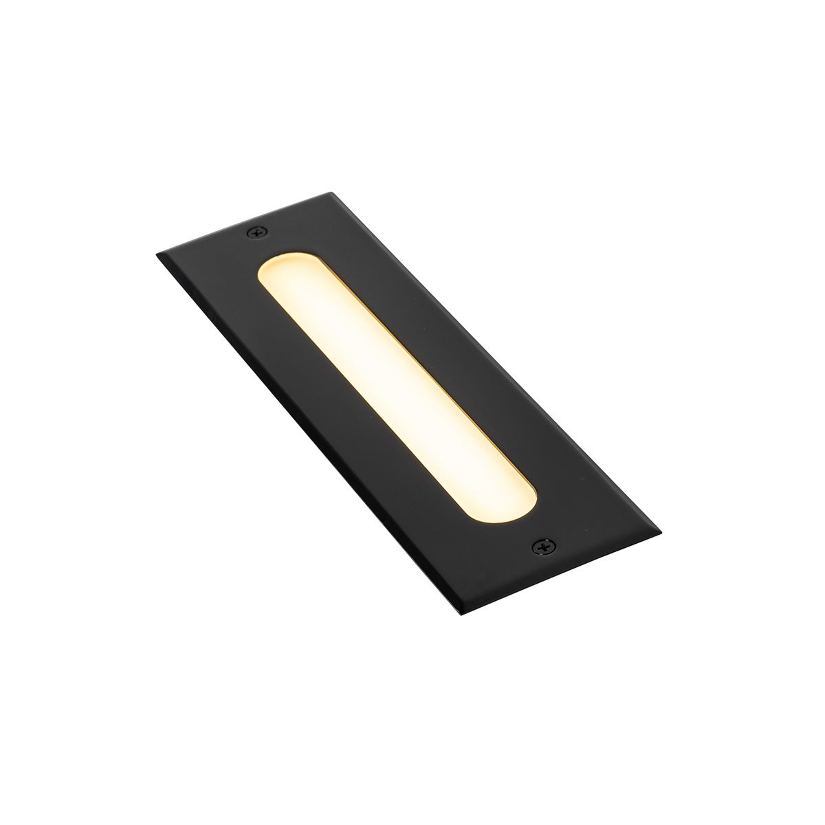 Moderne grondspot zwart 30 cm incl. LED IP65 - Eline