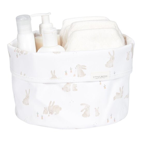Baby Bunny Panier de commode rond   de               Little Dutch