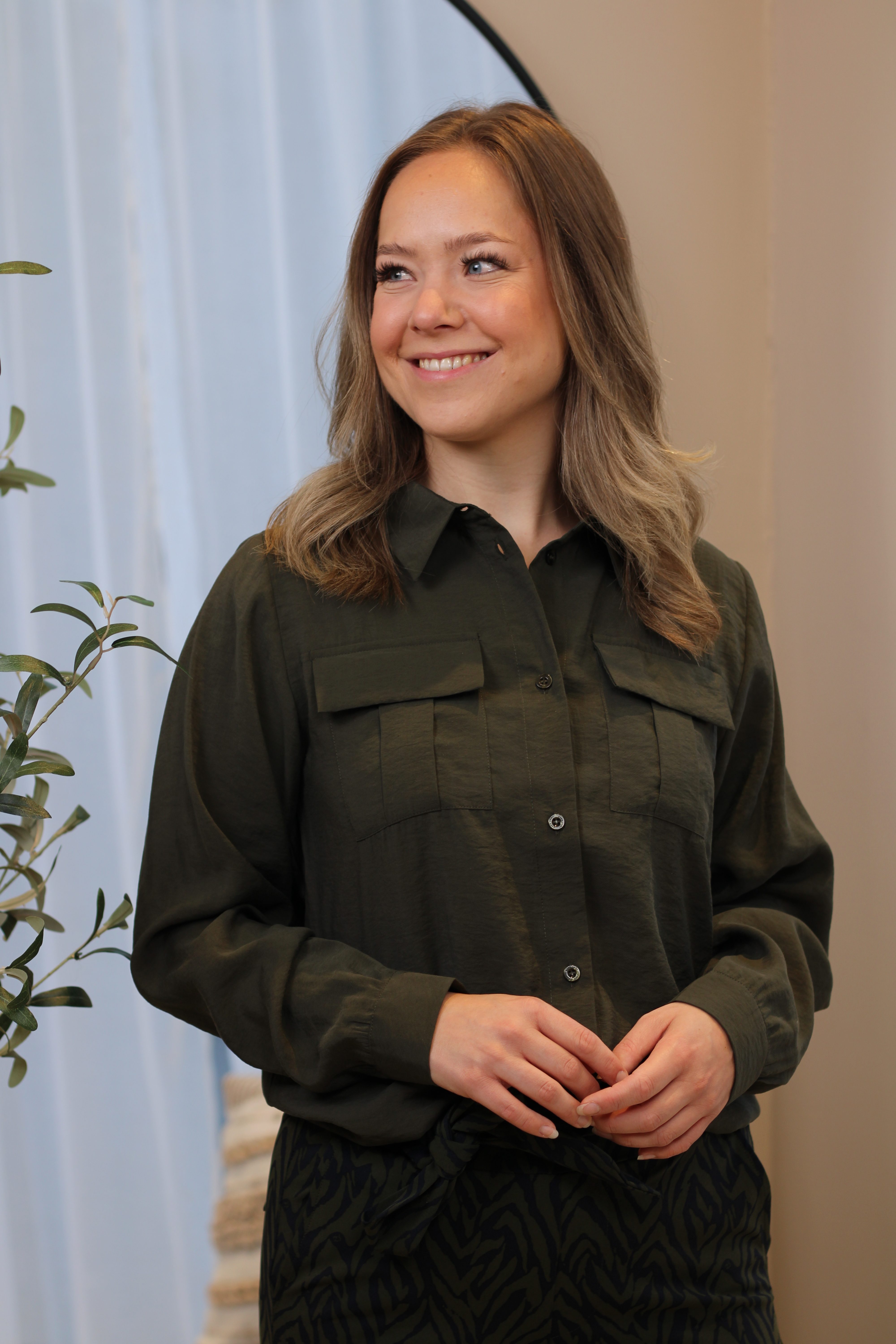 Zoso - Ramona Woven Blouse - Army