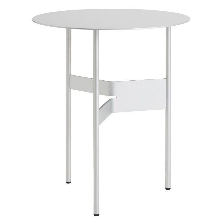 Hay Shim bijzettafel Ø45 Silver Grey
