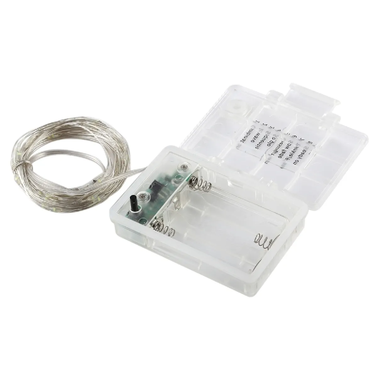 Wewoo Guirlande LED Fil Cuivre 50 LEDs