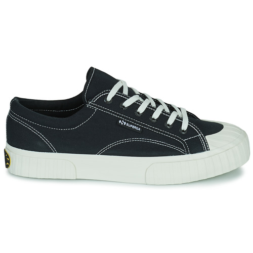 Superga - 2630 STRIPE MULTICOLOR LOGO - Noir