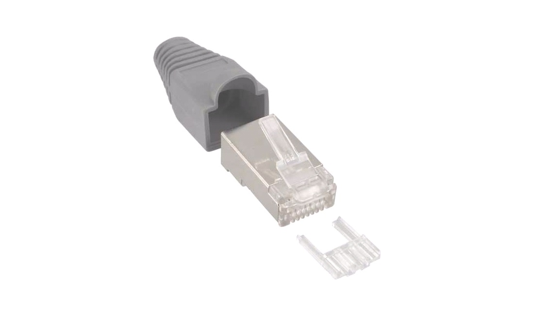 RJ45 CAT-5e montagestik afskærmet 10 stk
