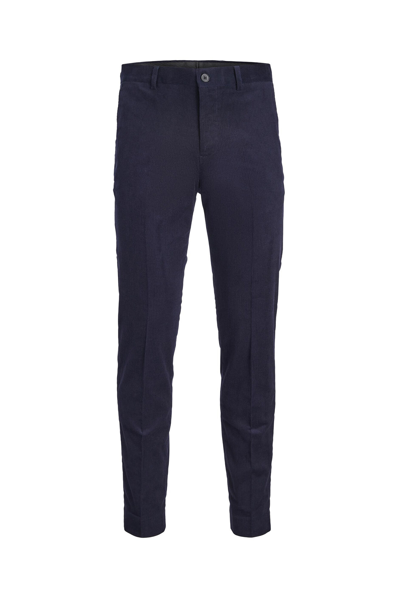Calça chino de corte justo, 100% algodão.