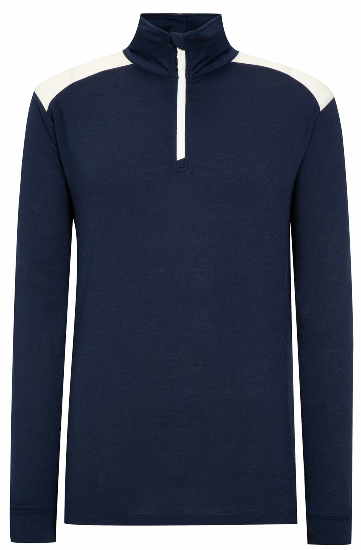 Namsen Merino Half-Zip Ulltrøye Herre Blue Ink