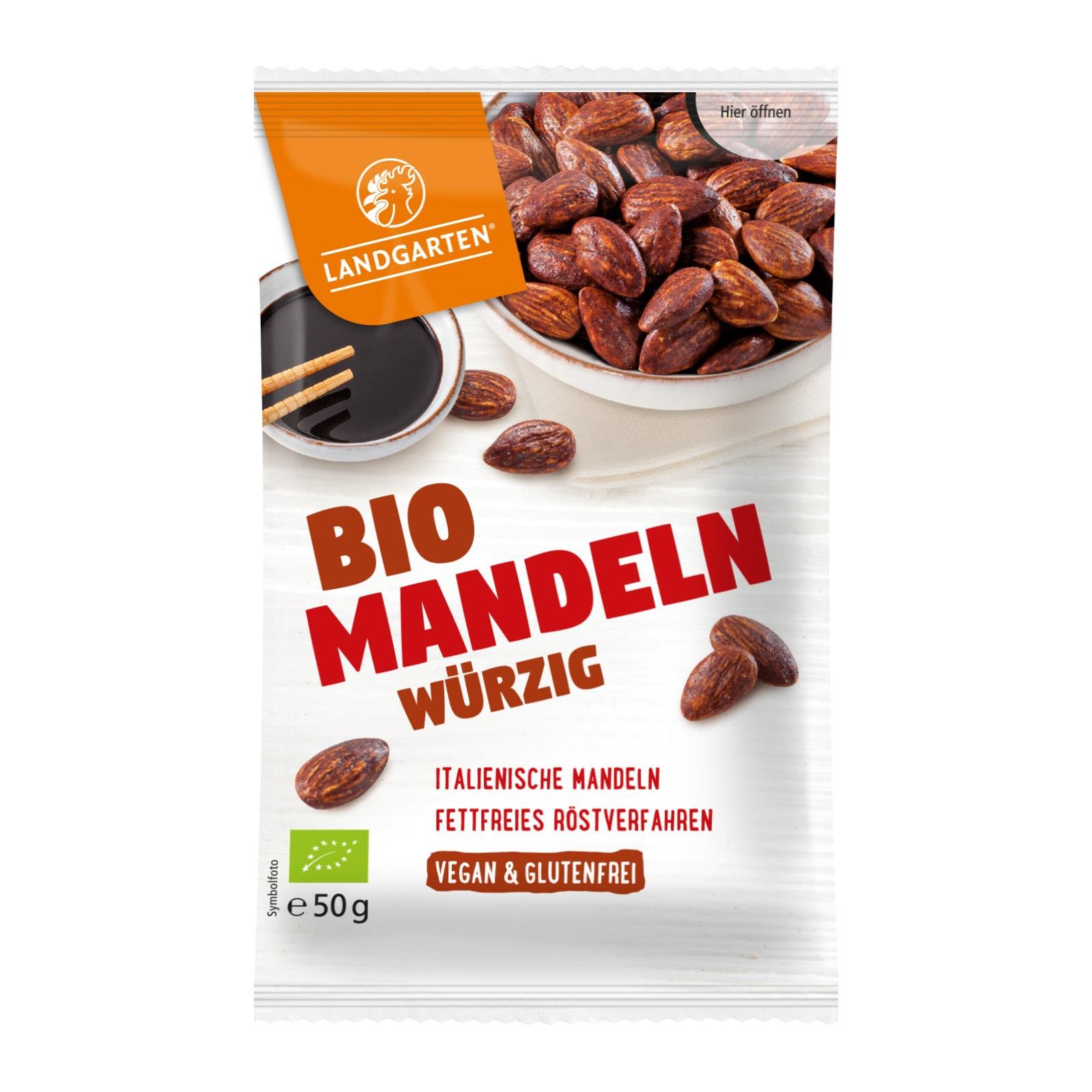 Landgarten Bio Mandeln Würzig
