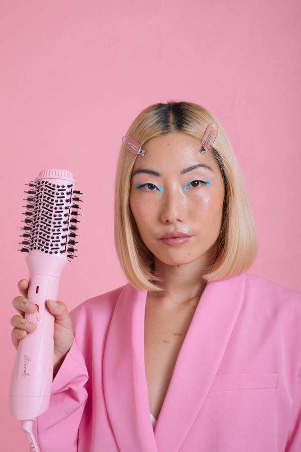 Mermade Hair The Blow Dry Brush Pink