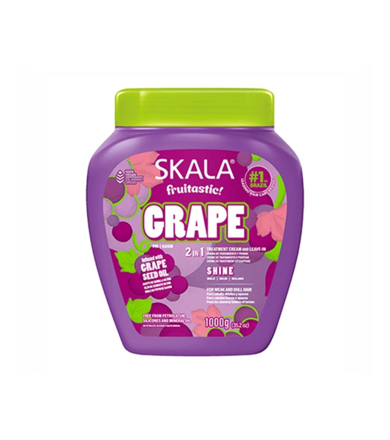 Skala - *Fruitastic!* - Creme Condicionador Leave-in Brilho Grape
