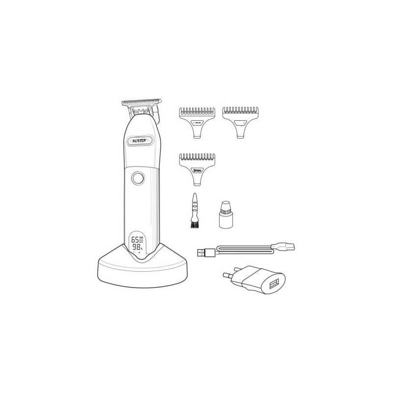 Tondeuse Artik Trimmer Rasage Zero cheveux & barbe Kuster