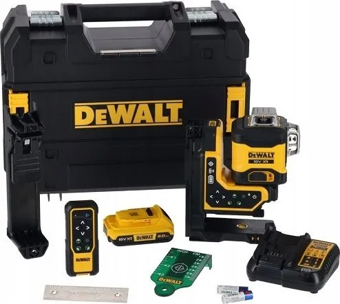 DeWALT DCLE34035D1-QW, 80 m, 3 mm/m, 3°, 100 m, Grøn, 360°