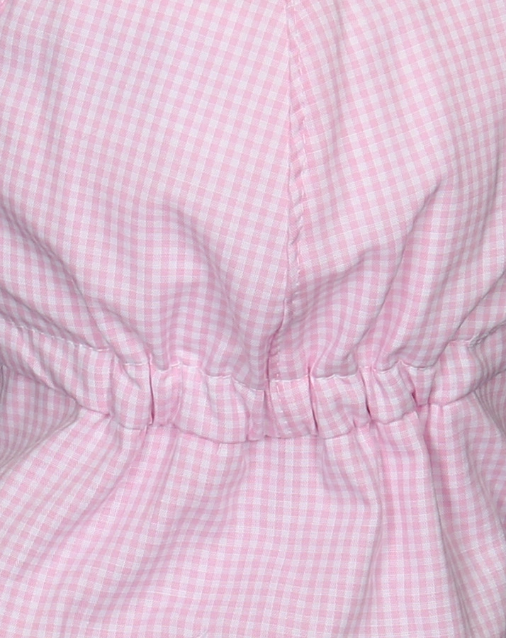 Schirmmütze VICKY KARO gefüttert in rosa/weiß