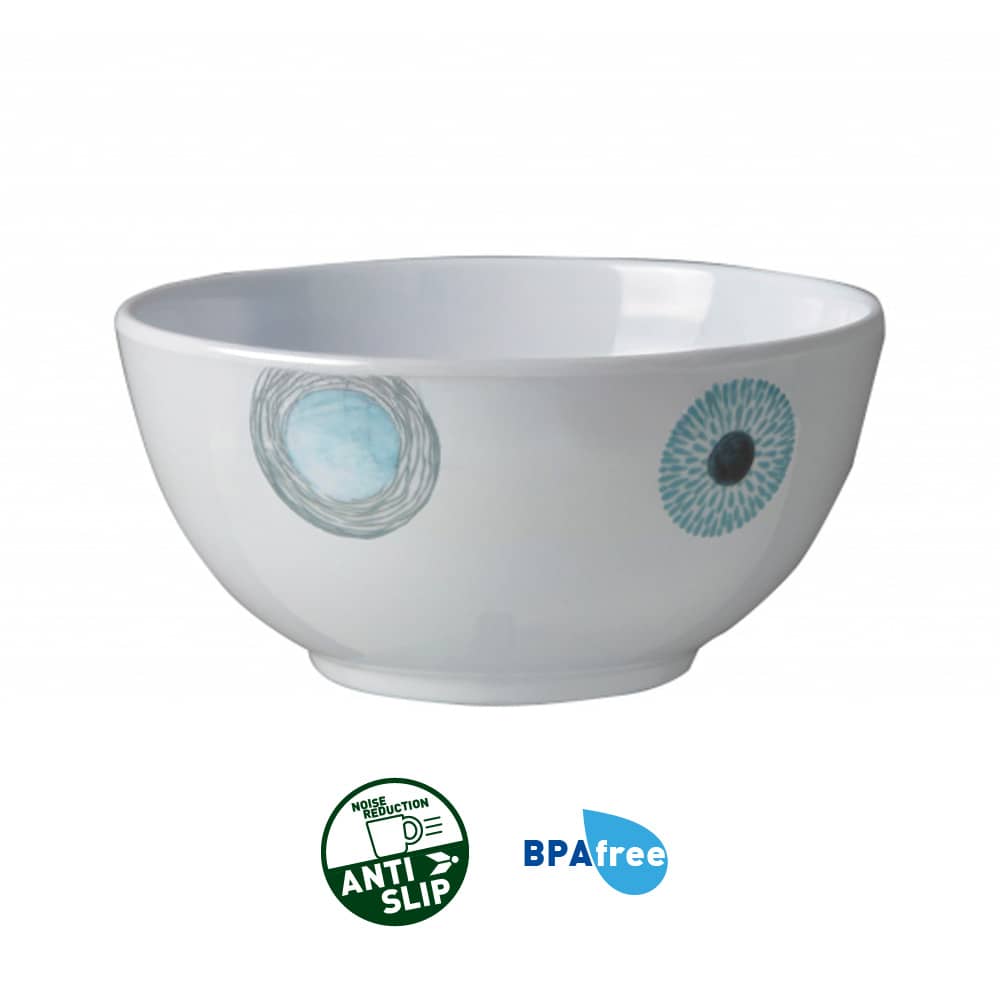 Bol mélamine 15cm Deep Sea base anti-dérapante BRUNNER