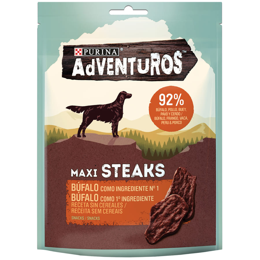 Adventuros Maxi Filés de Búfalo para Cães